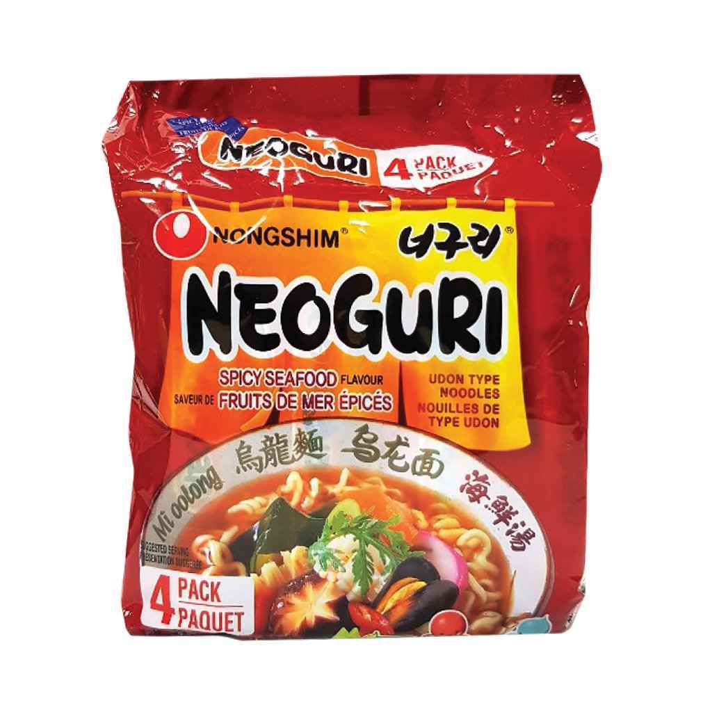 Nongshim Neoguri Spicy Seafood (Multi) 4EA 120g